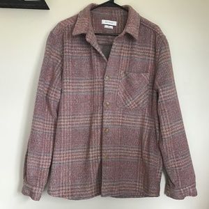 Urban Outfitters Oversized Plaid Shaket